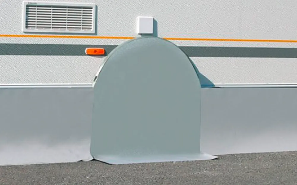 Markenprodukt Berger Radkastenabdeckung für Tabbert