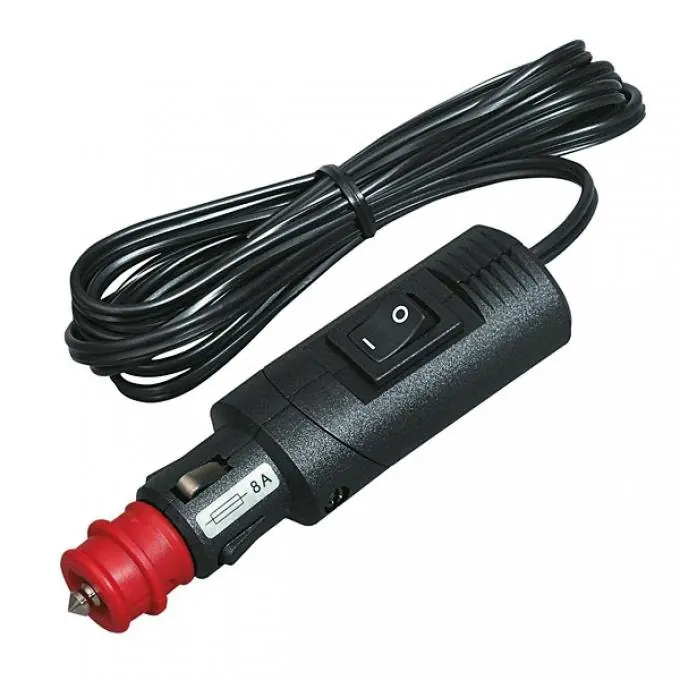 Top-Preis 12-24 Volt winkelbarer Universalstecker mit Schalter + 2m Leitung