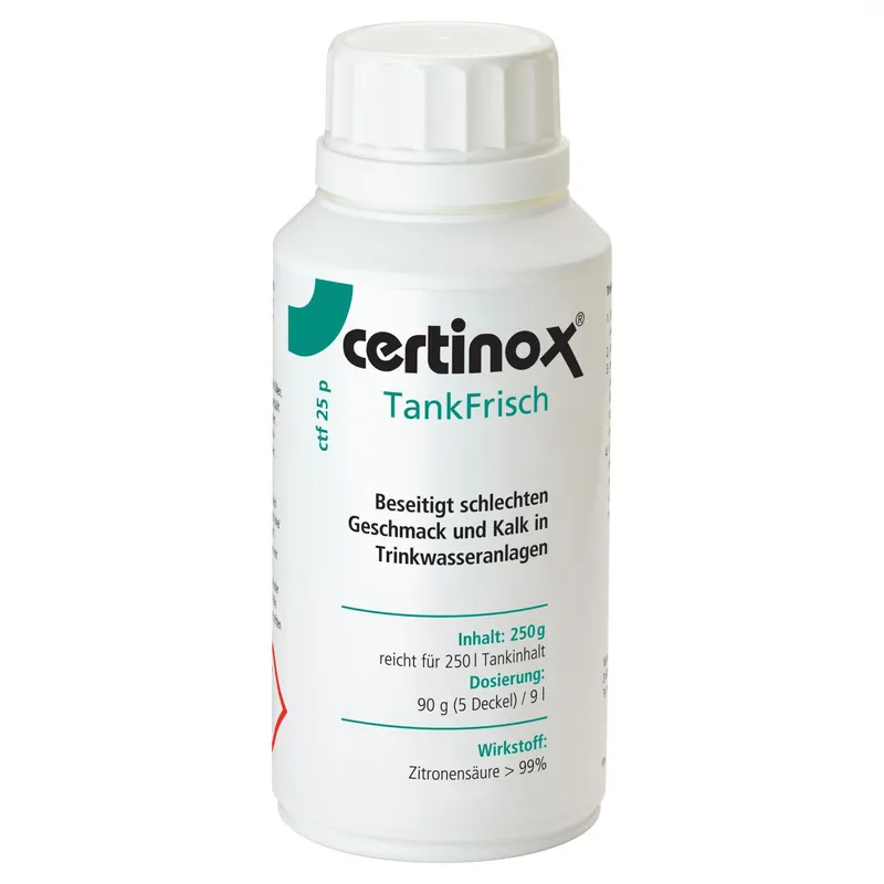 Heißes Angebot certinox TankFrisch