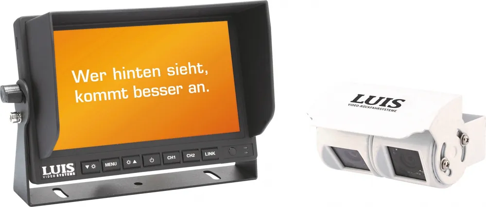 Luis Twin Professional Rückfahrsystem inkl. 7" Monitor 9 - 32 V Jetzt Kaufen