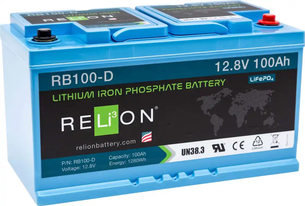 Relion Lithium-Ionen Batterie 12 V Neu