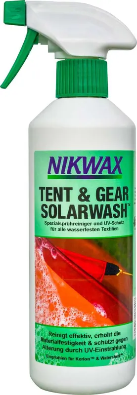 Meistverkauft Nikwax Tent&Gear SolarWash Spray 500 ml