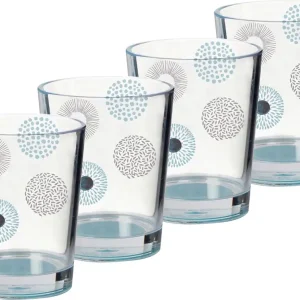 Brunner Acryl Trinkglas Deep Sea 300 ml 4er Set Abverkauf