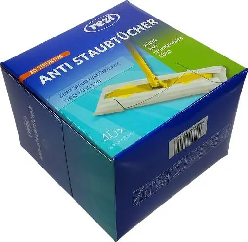 Rezi Antistaubtücher 40er Pack Geprüft