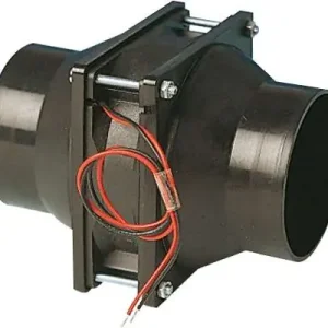 Comet Rohrlüfter beidseitig 12 V für Ø 60 mm Warmluftschläuche im Wohnmobil Begrenztes Angebot