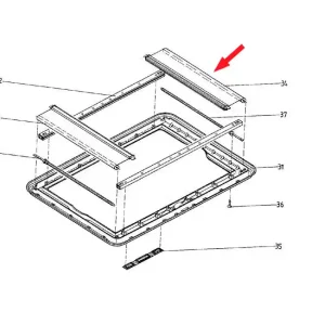 Wochenendangebot Dometic Verdunkelungsrollo passend zu Heki 1