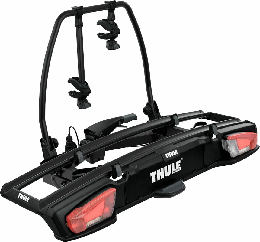 Thule VeloSpace XT Fahrradträger Anhängerkupplung für 2/3 Fahrräder, E-Bike geeignet Markenware