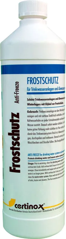 Finale Aktion Certinox Frostschutz CFS 1.000 F