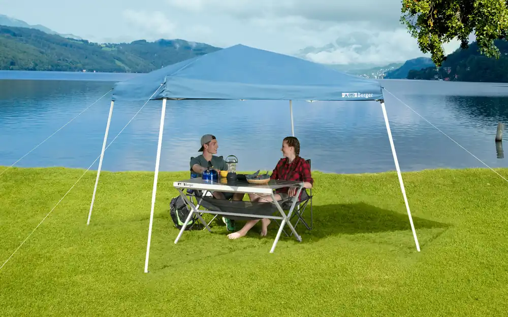 Berger Festival Faltpavillon, 300 x 300 cm Neue Kollektion