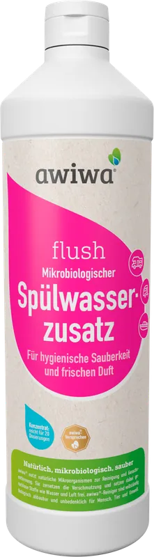 Ausverkauf Awiwa Spülwasserzusatz Flush 1 Liter