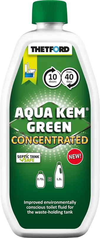 Letzte Chance Thetford Aqua Kem Green Concentrated Sanitärflüssigkeit 750 ml