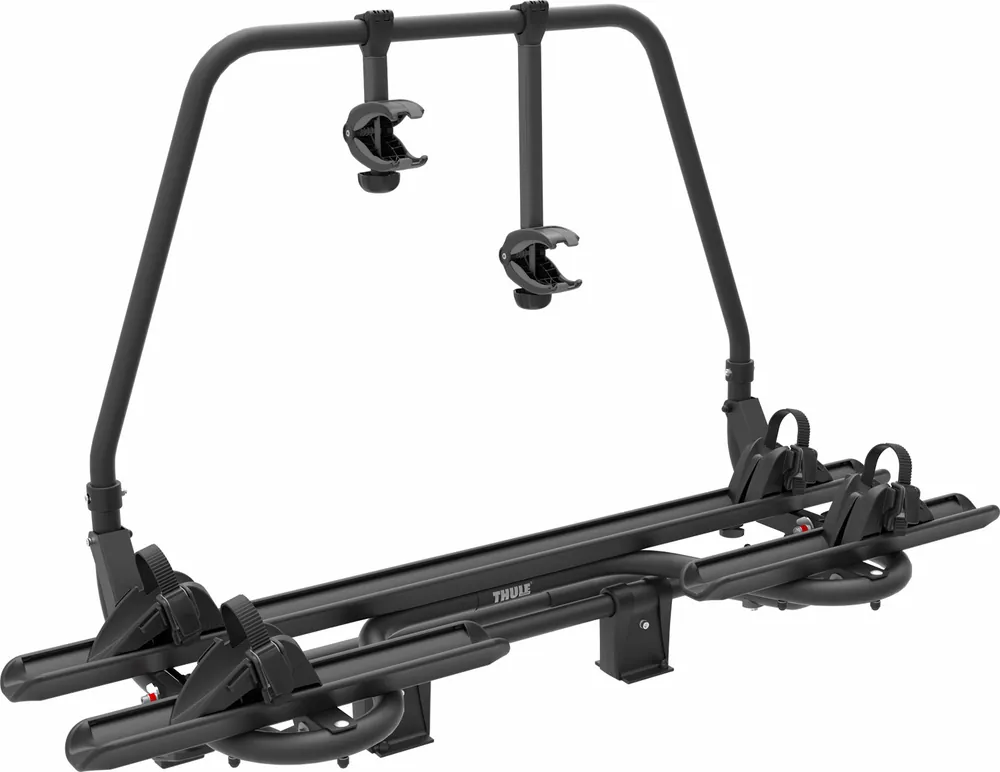 Schneller Versand Thule Caravan Superb XT Short Deichsel Fahrradträger für 2 Fahrräder, E-Bike geeignet schwarz