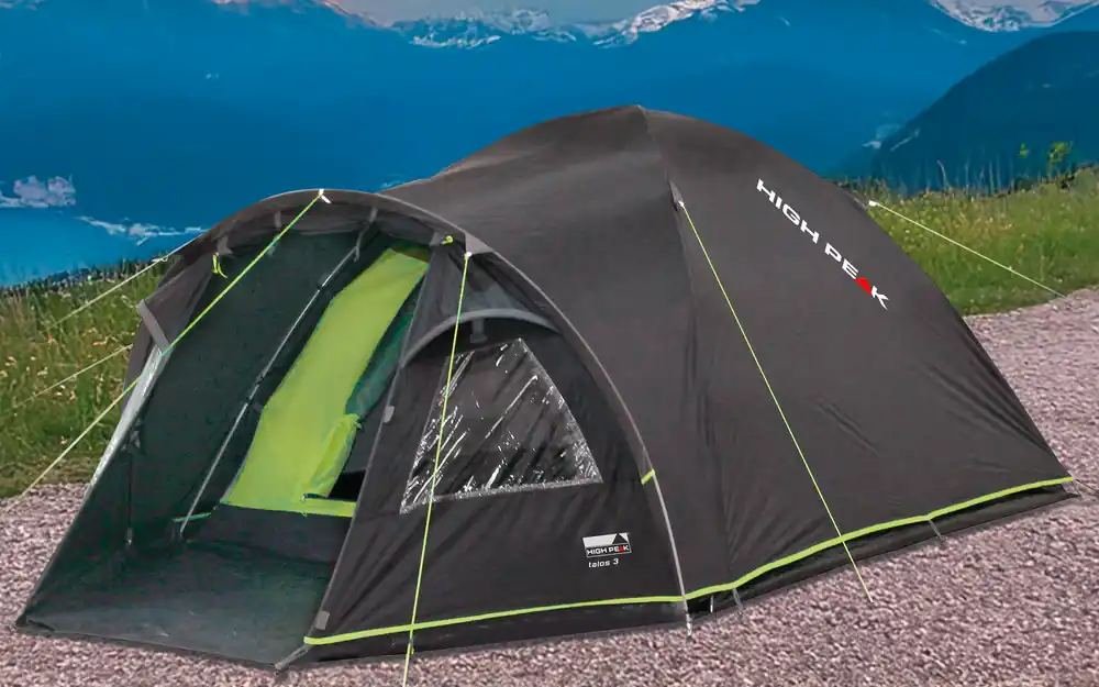 High Peak Talos 3 Kuppelzelt 3 Personen Billig