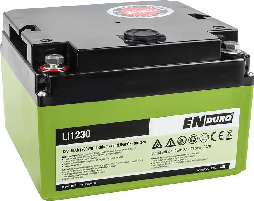 Enduro Lithium-Ionen Batterie LI1230 12 V / 30 Ah Heißes Angebot