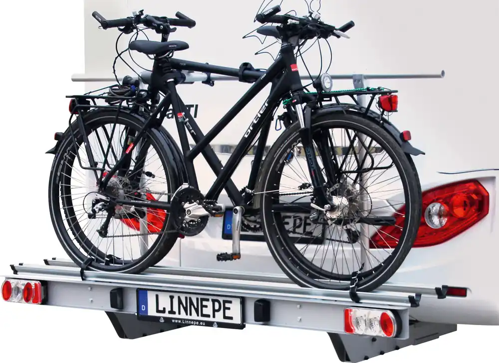 Linnepe Lastenträger Findus für Reisemobile für 1/2 Fahrräder, E-Bike geeignet Direktkauf