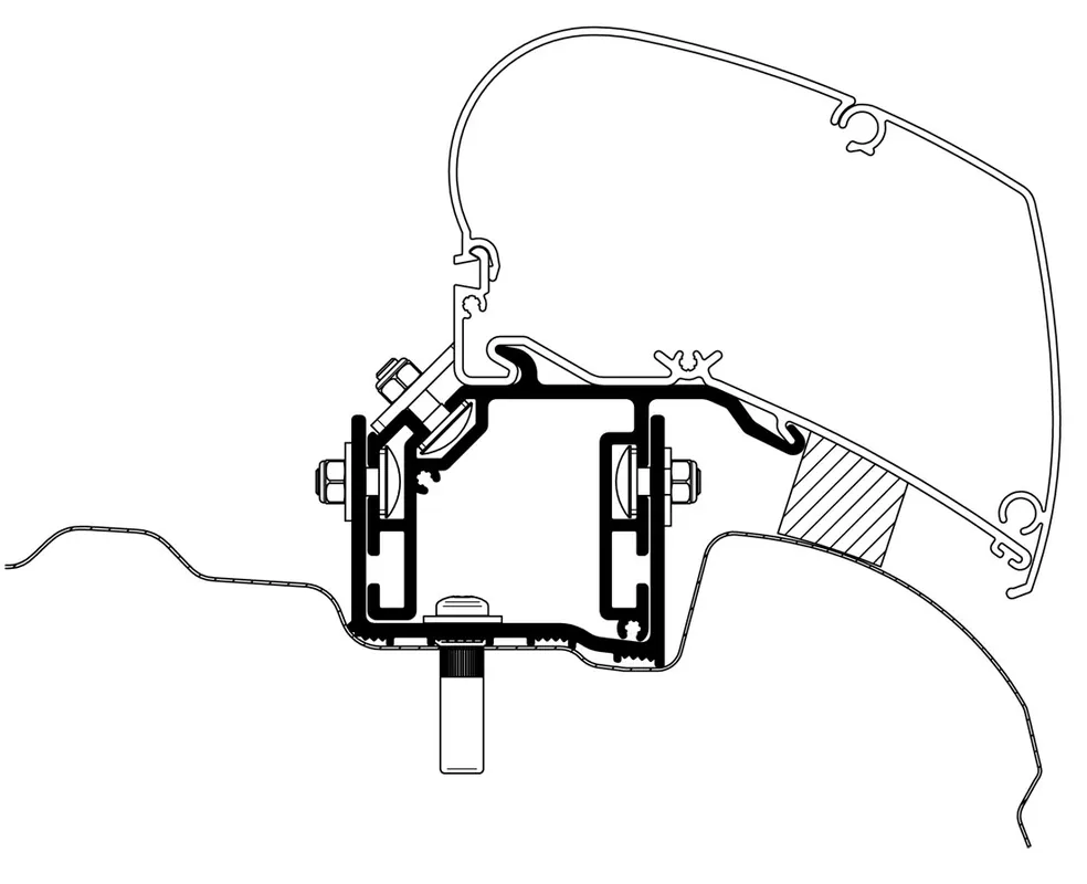 Thule Markisenadapter VW Crafter ab Baujahr 2017 Top-Angebot