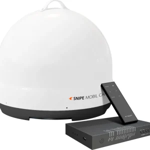 Selfsat Snipe Mobil Camp vollautomatische portable Sat-Antenne mit Fernbedienung Neue Kollektion