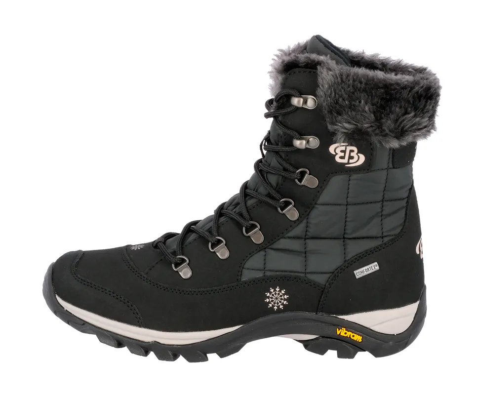 Brütting Himalaya Damen Winterstiefel schwarz Markenprodukt