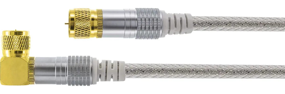 Super-Preis Sat-Anschlusskabel Koaxial 110db mit F-Stecker