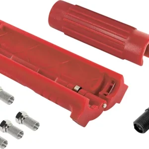 Kracherpreis InnTec F-Stecker Montageset mit Abisolierer und Aufdrehhilfe