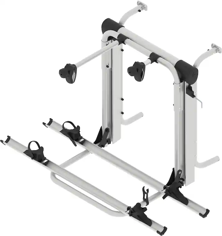 BR-Systems Elektrischer Bike Lift Short inklusive Heck Fahrradträger für 2 Fahrräder, E-Bike geeignet Ausverkauf