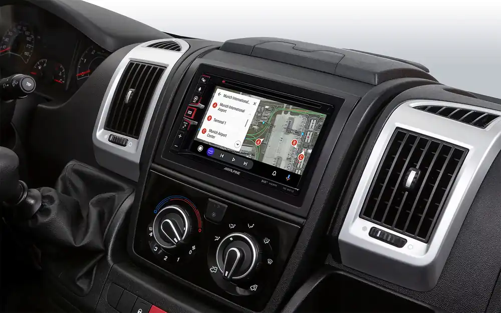 Nur Für Kurze Zeit Alpine INE-W611DC Navigationssystem 6,5 Zoll für Fiat Ducato