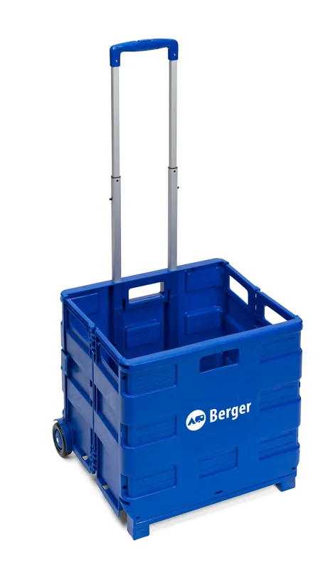 Wochenendangebot Berger Einkaufstrolley XL faltbar 42 x 40 x 37 cm