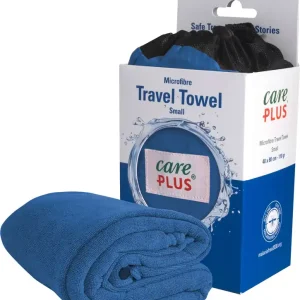 Markenprodukt Care Plus Reise-Handtuch blau
