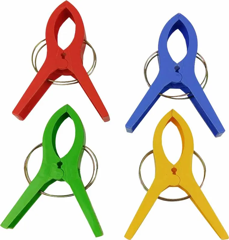 Handtuchhalter 4er Set bunt Angebot