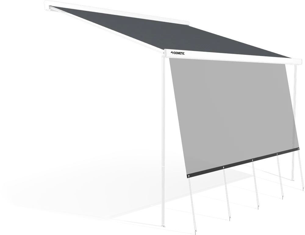 Sonderaktion Dometic Sunprotect Front Vorderwand, Sonnenschutz Markise Vorderwand