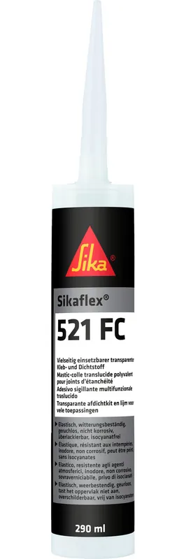 Bestpreis Sikaflex 521 FC Kleb- und Dichtmasse transparent 290 ml