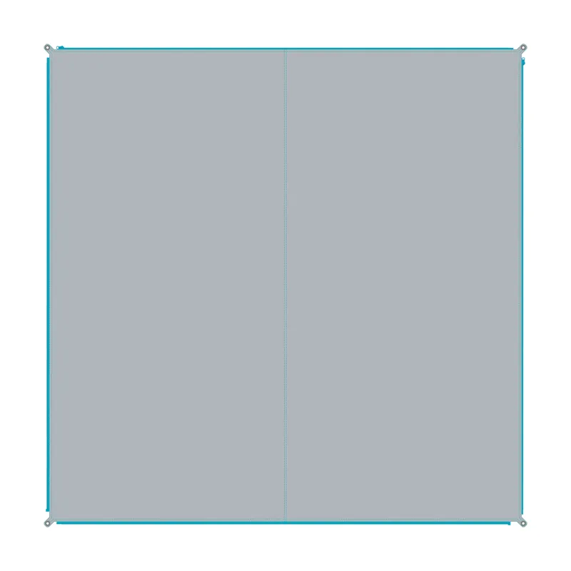Saisonangebot Bent verbindbarer Teppich Zip Carpet 250 x 250 cm