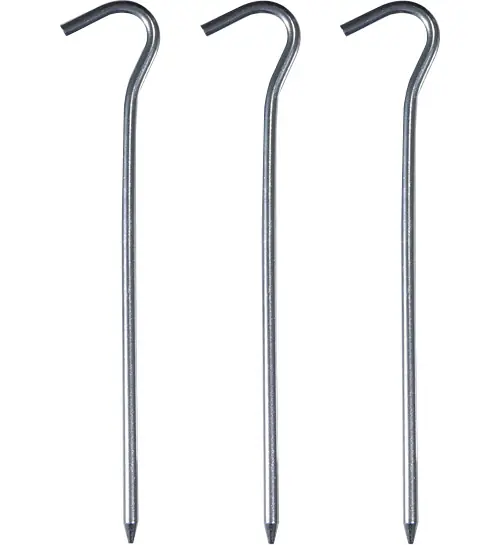 Bent Alu Erdnagel (3 Stück) Aktuell
