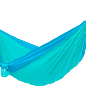 Neu La Siesta Doppel-Reisehängematte Colibri 3.0