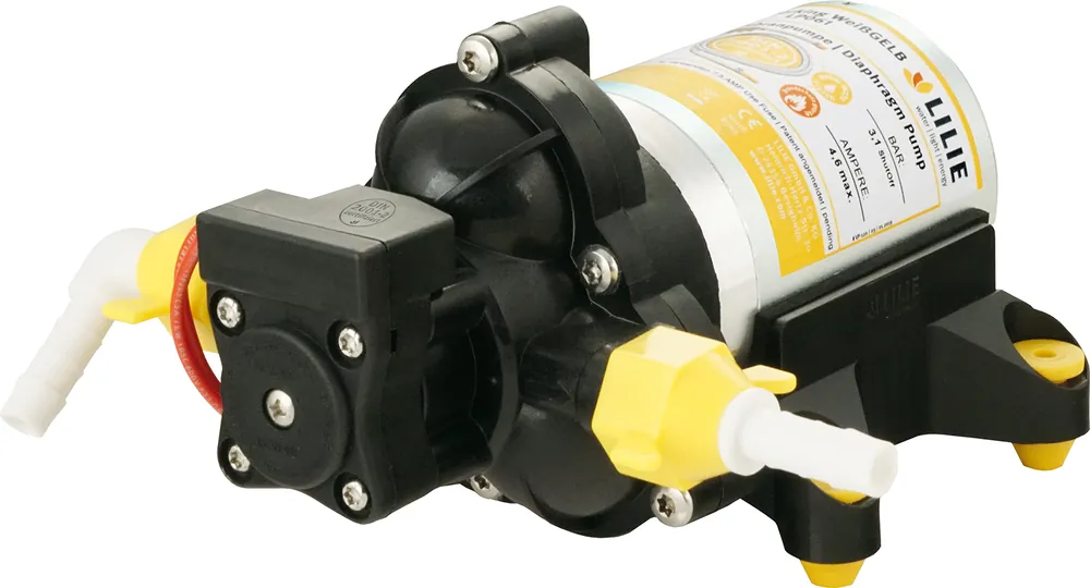 Günstig Lilie WeißGELB Classic Serie Whisperking Membran Wasserpumpe 12V 3,1 bar 10 l/min