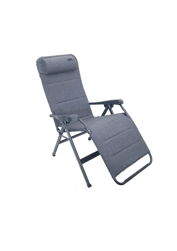 Crespo Natur-Elegant Aluminium Relaxliege Preisreduziert