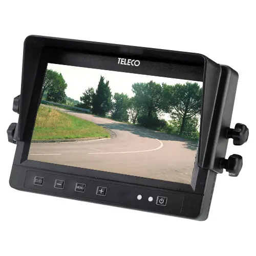 Neue Ware Teleco TP7HR/2 Wohnmobil-Monitor 7" für 2 Kameras