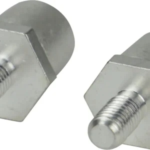Markenprodukt Büttner Adapter M8 Innengewinde Rundpol (1 Paar)