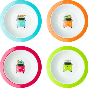 Bestpreis Flamefield Camper Smiles Suppenteller-Set 4-tlg.