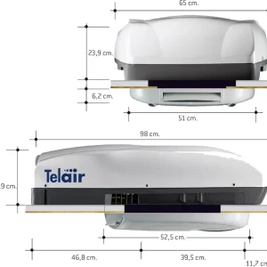 Jetzt Kaufen Teleco Telair Silent Dachklimaanlage mit Heizfunktion