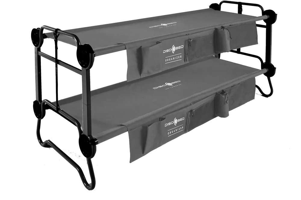 Nur Heute Disc-O-Bed Stockbett L Anthrazit