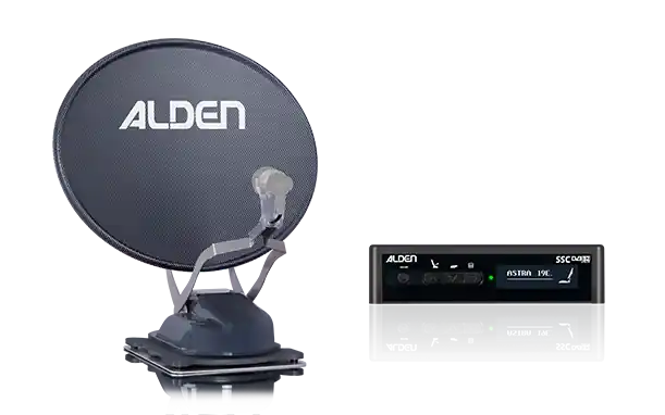 Preiswert Alden Onelight 60 HD EVO vollautomatische Single-LNB Satellitenanlage inkl. S.S.C. HD Steuermodul