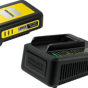 Nur Für Kurze Zeit Kärcher Battery Power Starter Kit Wechselakku mit Schnellladegerät 18 V