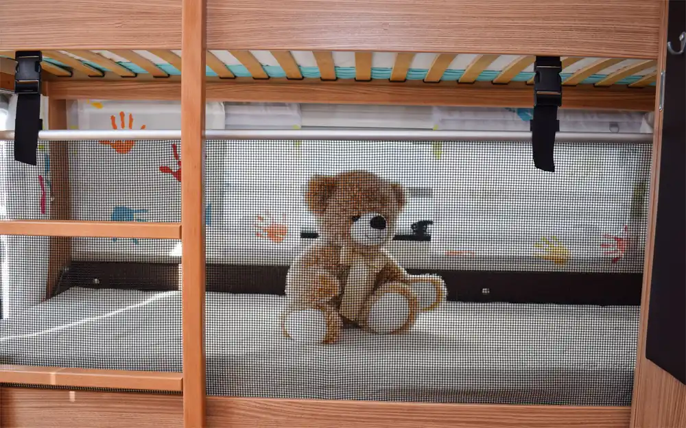 SLiiPER Kinder Sicherungsnetz Rausfallschutz Neu