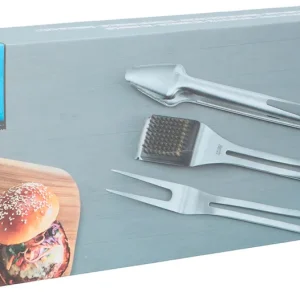 Abverkauf Jamie Oliver BBQ-Grillbesteckset 3-teilig