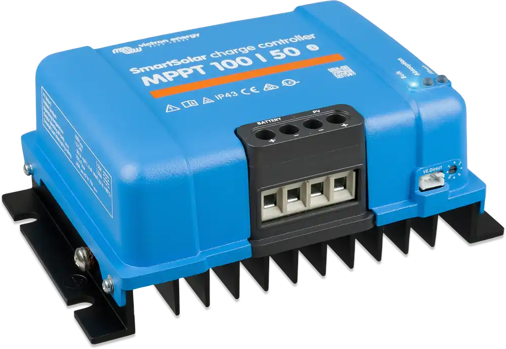 Victron SmartSolar MPPT Solarladeregler für Batteriespannung 12/24 V mit Bluetooth Abverkauf