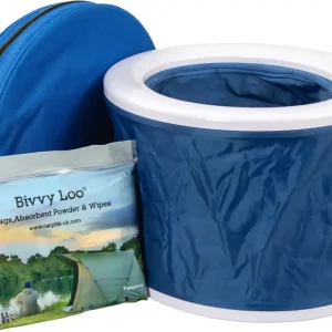 Zertifiziert Bivvy Loo tragbare Campingtoilette mit Tragetasche