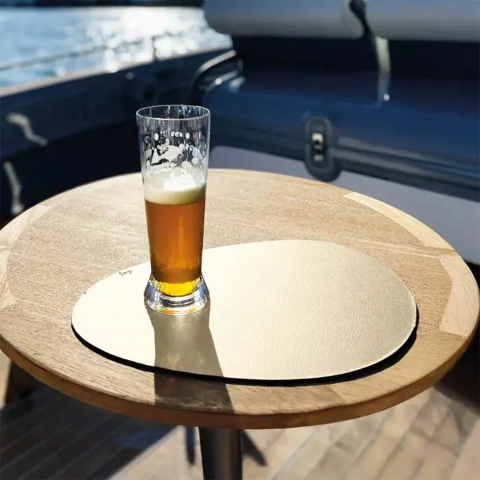 Saisonangebot Silwy Magnet-Platzset mit Ledercoating groß