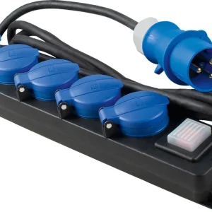 Profi Verteiler Steckdosenleiste 5-fach IP44 Aktuell