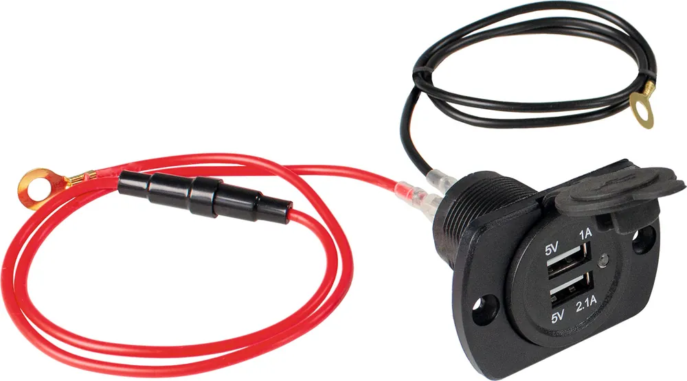 Mega-Angebot USB Einbau-Dose 2-fach schwarz